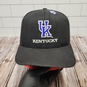 Vintage Kentucky Wildcats UK Snapback Hat Black Made USA Roman NCAA Cap